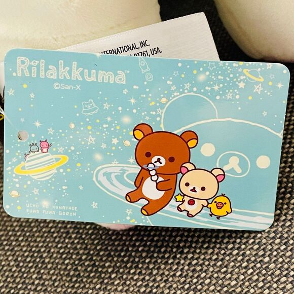 NWT SAN-X 11” Korilakkuma w Star - Rilakkuma Outer Space Collection Plushie - Picture 3 of 3